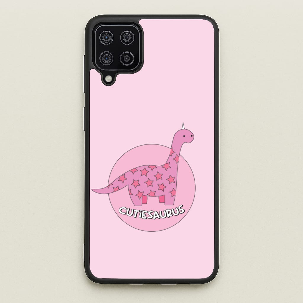 Cutiesaurus - Dinosaurs - Dinosaurs Phone Case for Galaxy A12