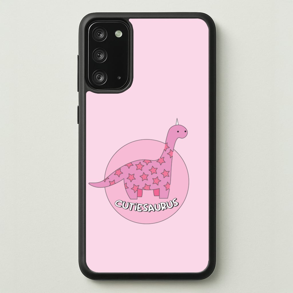 Cutiesaurus - Dinosaurs - Dinosaurs Phone Case for Galaxy Note 20