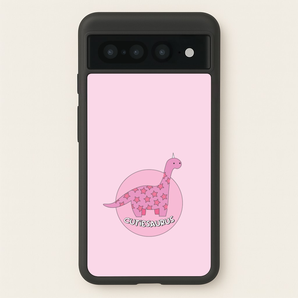 Cutiesaurus - Dinosaurs - Dinosaurs Phone Case for Google Pixel 7 Pro