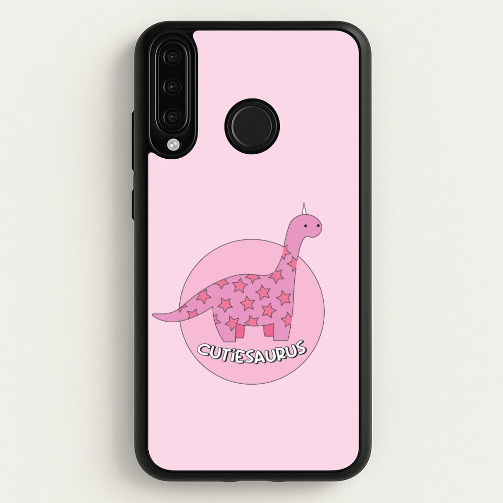 Cutiesaurus - Dinosaurs - Dinosaurs Phone Case for Huawei P30 Lite