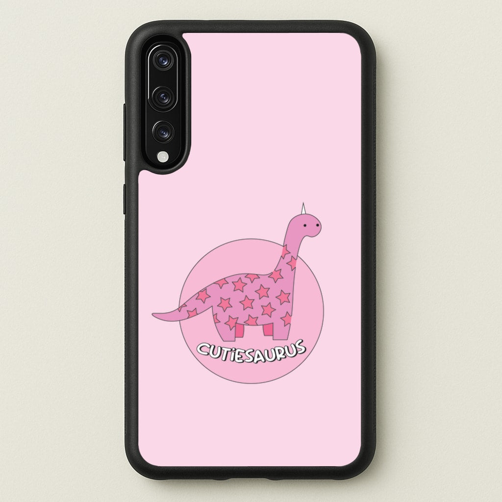 Cutiesaurus - Dinosaurs - Dinosaurs Phone Case for Huawei P20 Pro