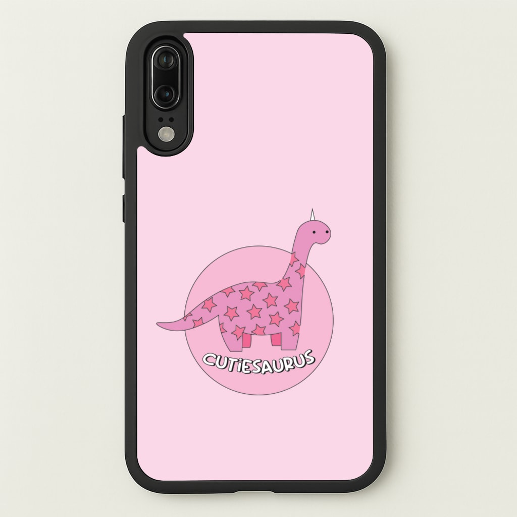 Cutiesaurus - Dinosaurs - Dinosaurs Phone Case for Huawei P20