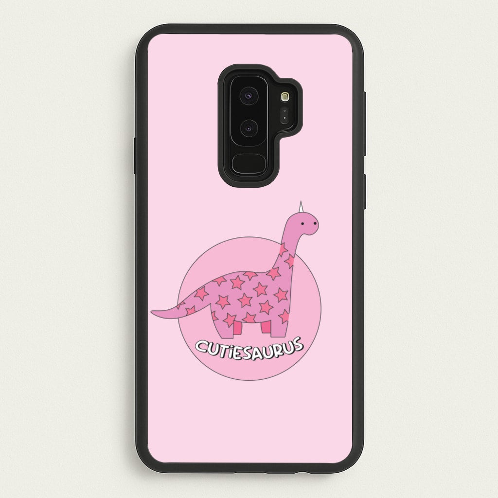 Cutiesaurus - Dinosaurs - Dinosaurs Phone Case for Galaxy S9 Plus