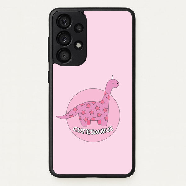 Cutiesaurus - Dinosaurs - Dinosaurs Phone Case for Galaxy A33