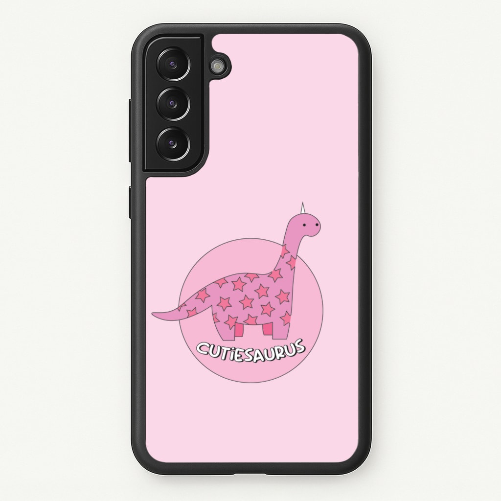 Cutiesaurus - Dinosaurs - Dinosaurs Phone Case for Galaxy S21 Plus