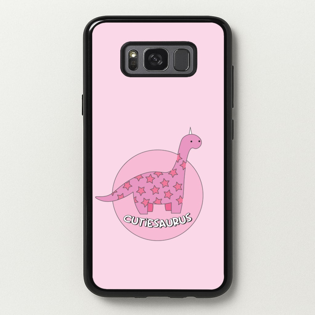 Cutiesaurus - Dinosaurs - Dinosaurs Phone Case for Galaxy S8 Plus