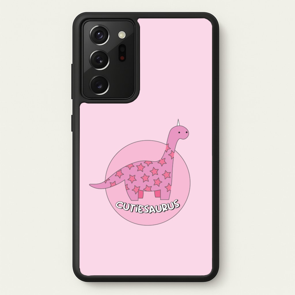Cutiesaurus - Dinosaurs - Dinosaurs Phone Case for Galaxy Note 20 Ultra