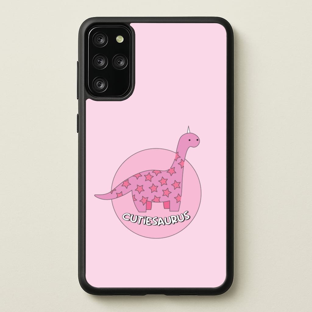 Cutiesaurus - Dinosaurs - Dinosaurs Phone Case for Galaxy S20 Plus