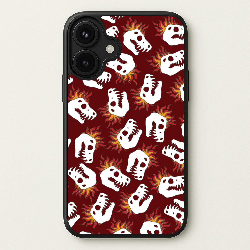 Bone Pattern - Dinosaurs Phone Case for iPhone 17