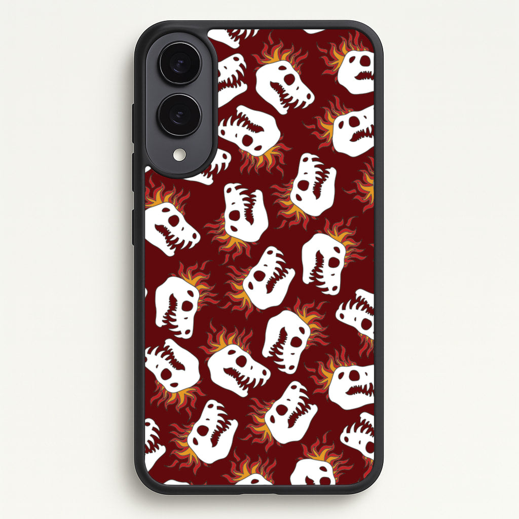 Bone Pattern - Dinosaurs - Dinosaurs Phone Case for Galaxy S25 Edge
