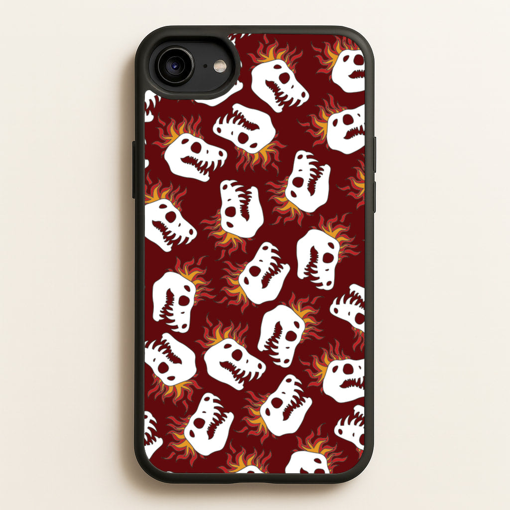 Bone Pattern - Dinosaurs - Dinosaurs Phone Case for iPhone 6 / 7 / 8 / SE