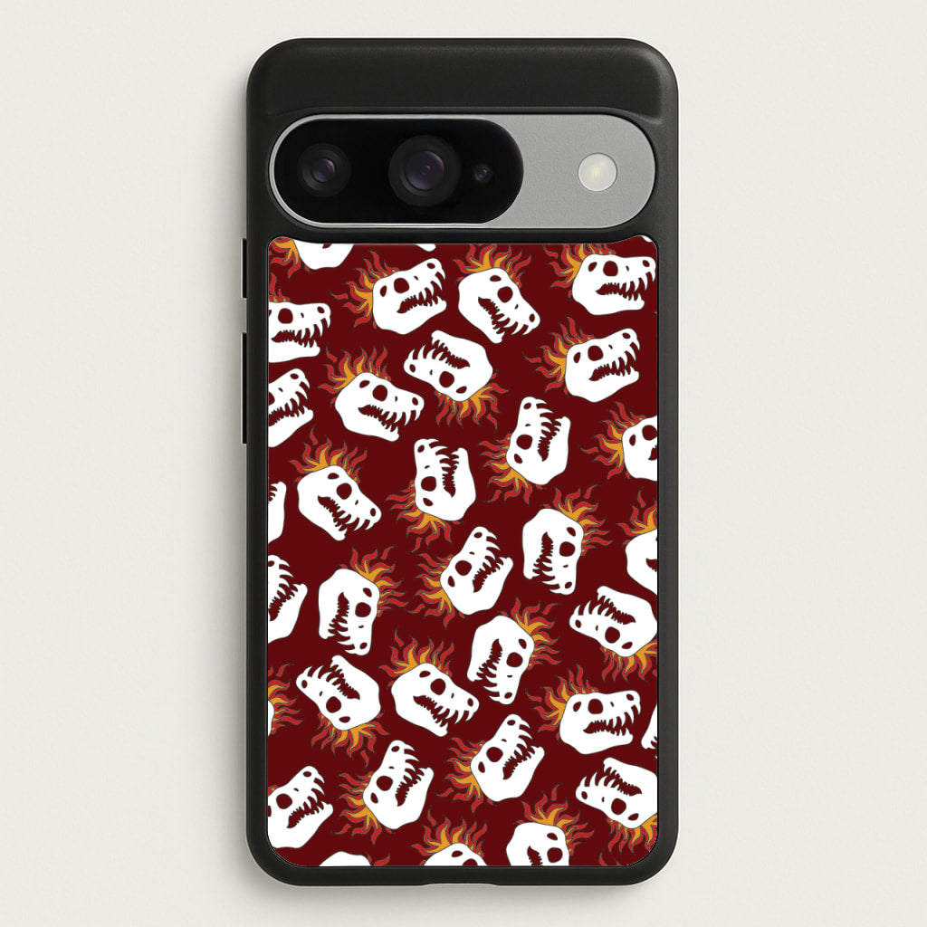 Bone Pattern - Dinosaurs Phone Case for Google Pixel 10 / 10 Pro
