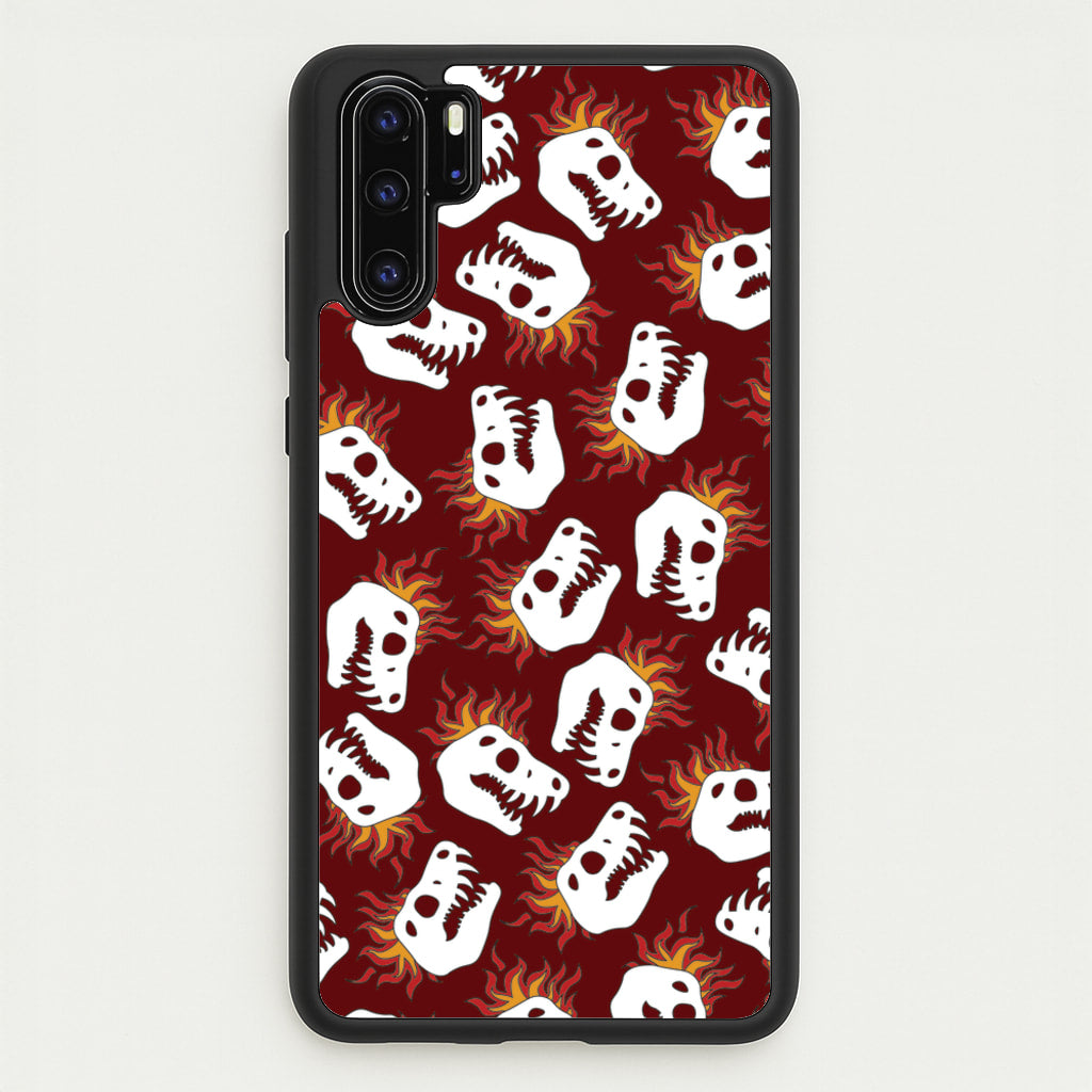 Bone Pattern - Dinosaurs - Dinosaurs Phone Case for Huawei P30 Pro