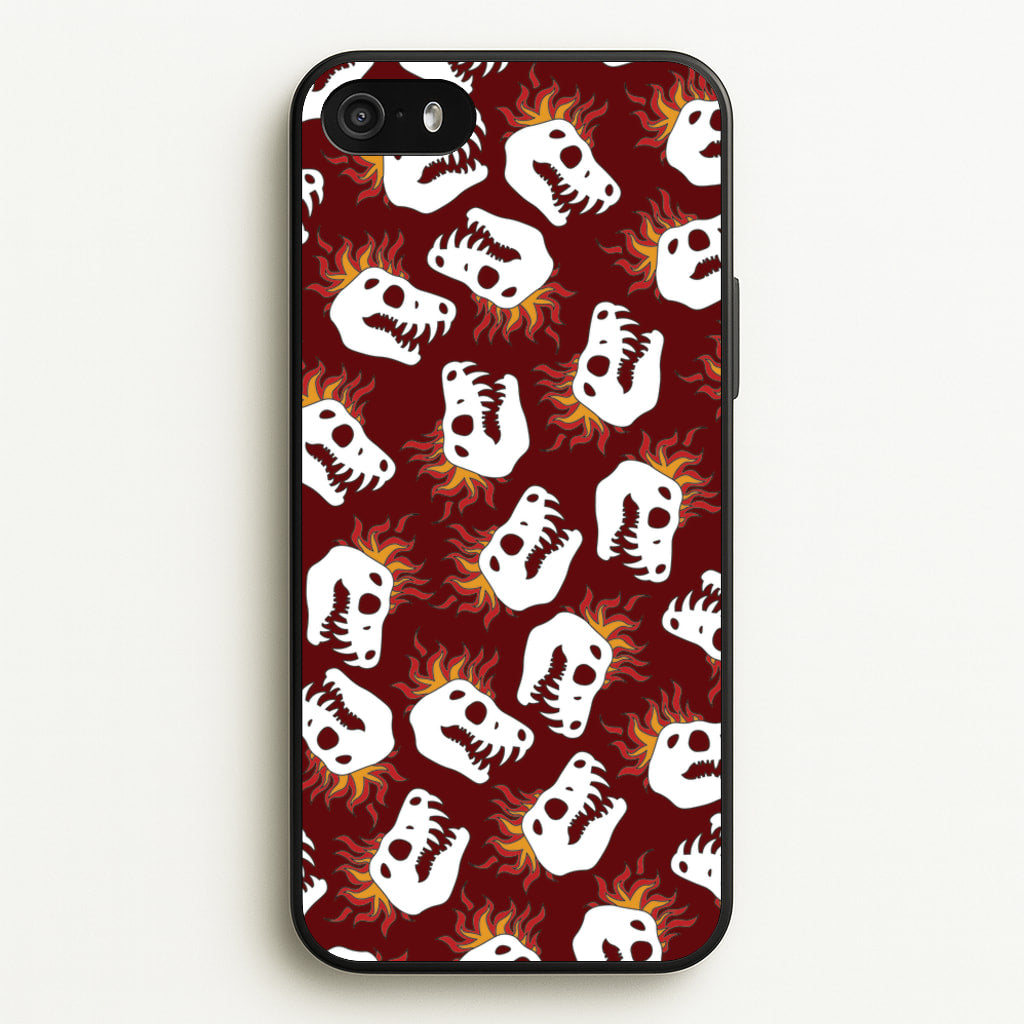 Bone Pattern - Dinosaurs - Dinosaurs Phone Case for iPhone 5 / 5s / SE 2016