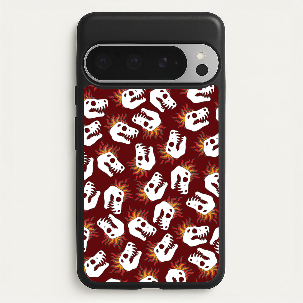 Bone Pattern - Dinosaurs - Dinosaurs Phone Case for Google Pixel 9 Pro XL