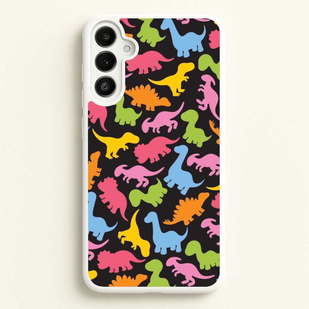 Dinosaurs Collage - Dinosaurs - Dinosaurs Phone Case for Galaxy A34