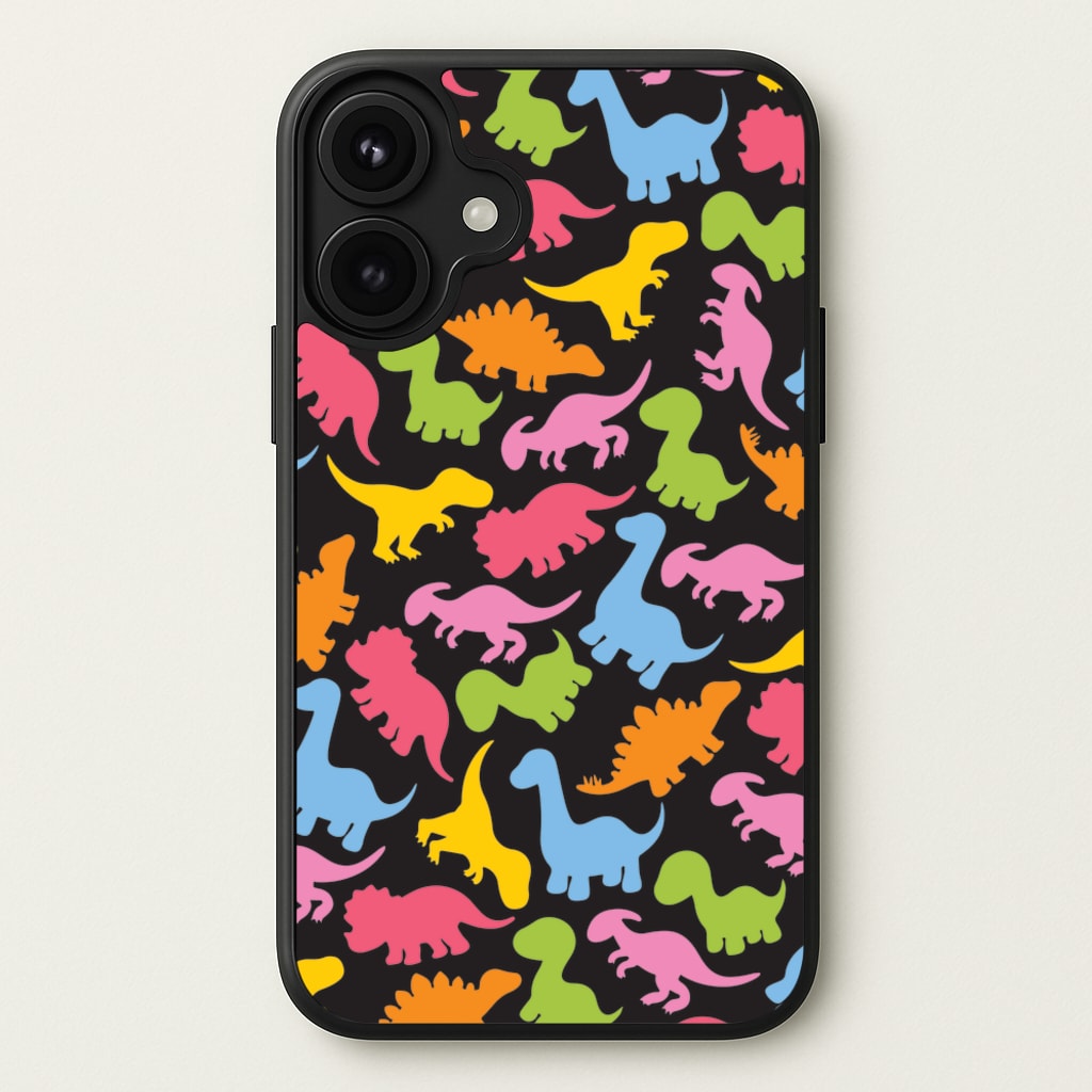 Dinosaurs Collage - Dinosaurs Phone Case for iPhone 17