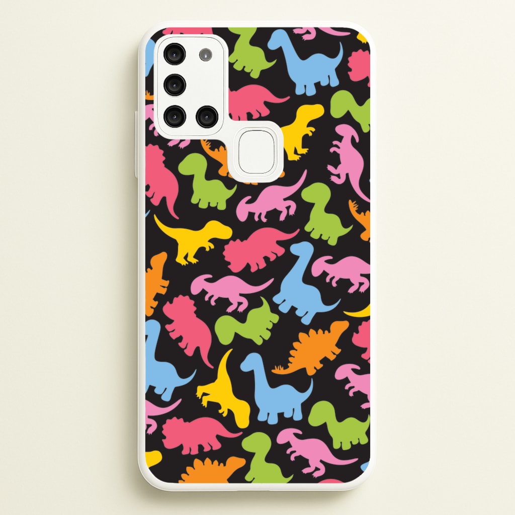 Dinosaurs Collage - Dinosaurs - Dinosaurs Phone Case for Galaxy A21s