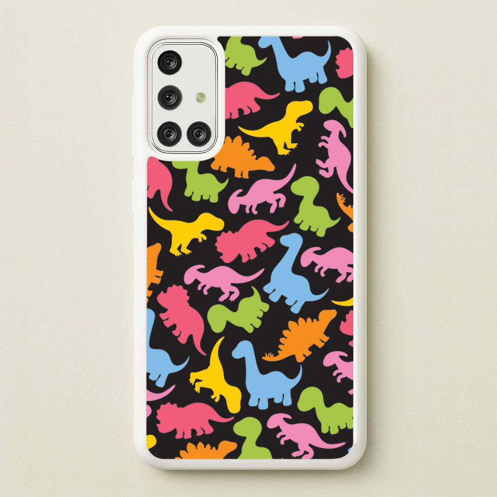 Dinosaurs Collage - Dinosaurs - Dinosaurs Phone Case for Galaxy A71