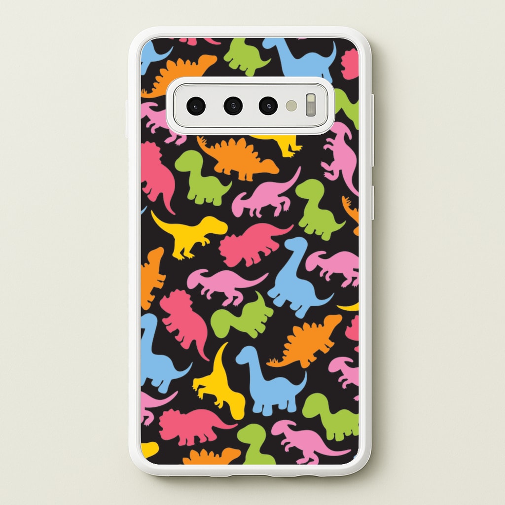 Dinosaurs Collage - Dinosaurs - Dinosaurs Phone Case for Galaxy S10
