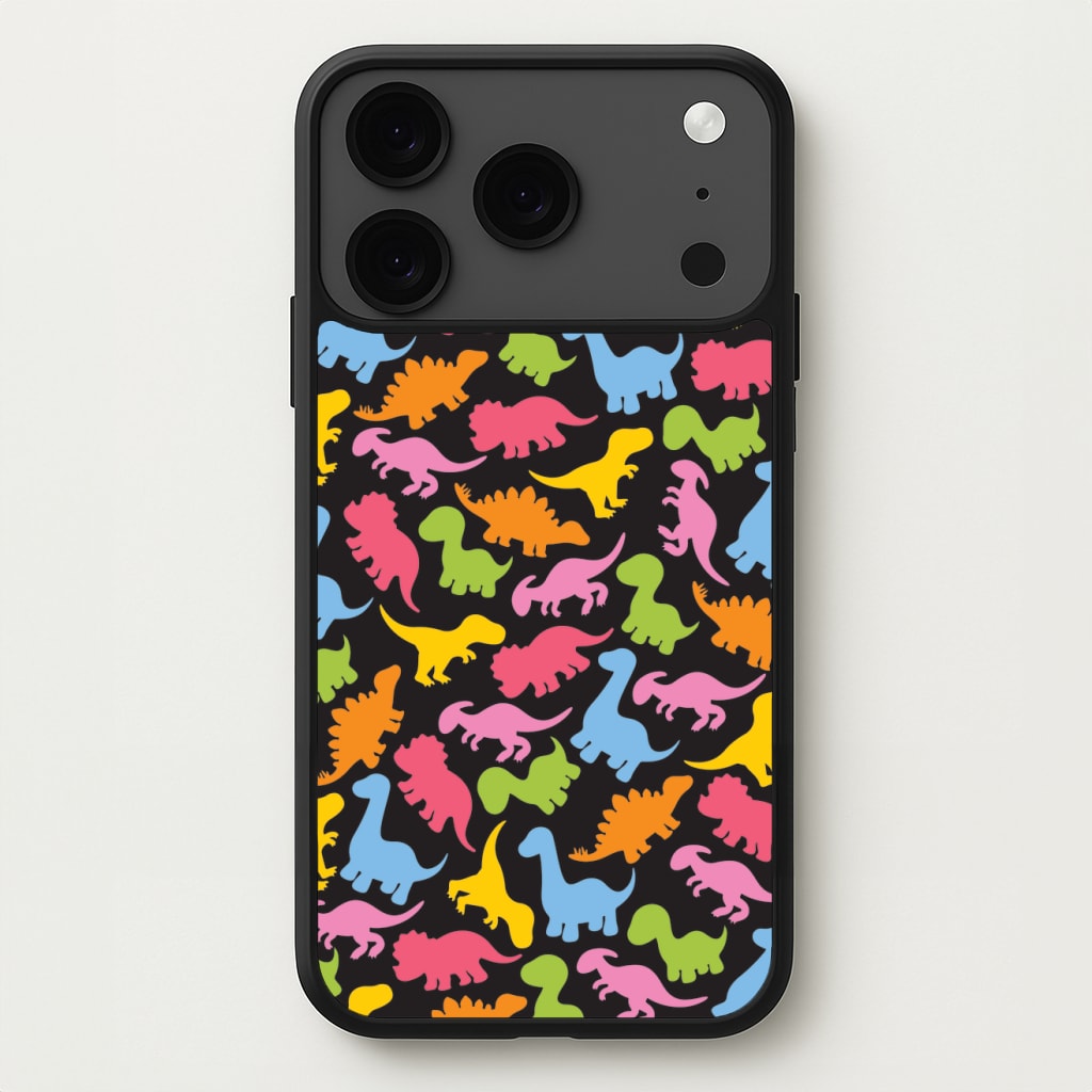 Dinosaurs Collage - Dinosaurs Phone Case for iPhone 17 Pro