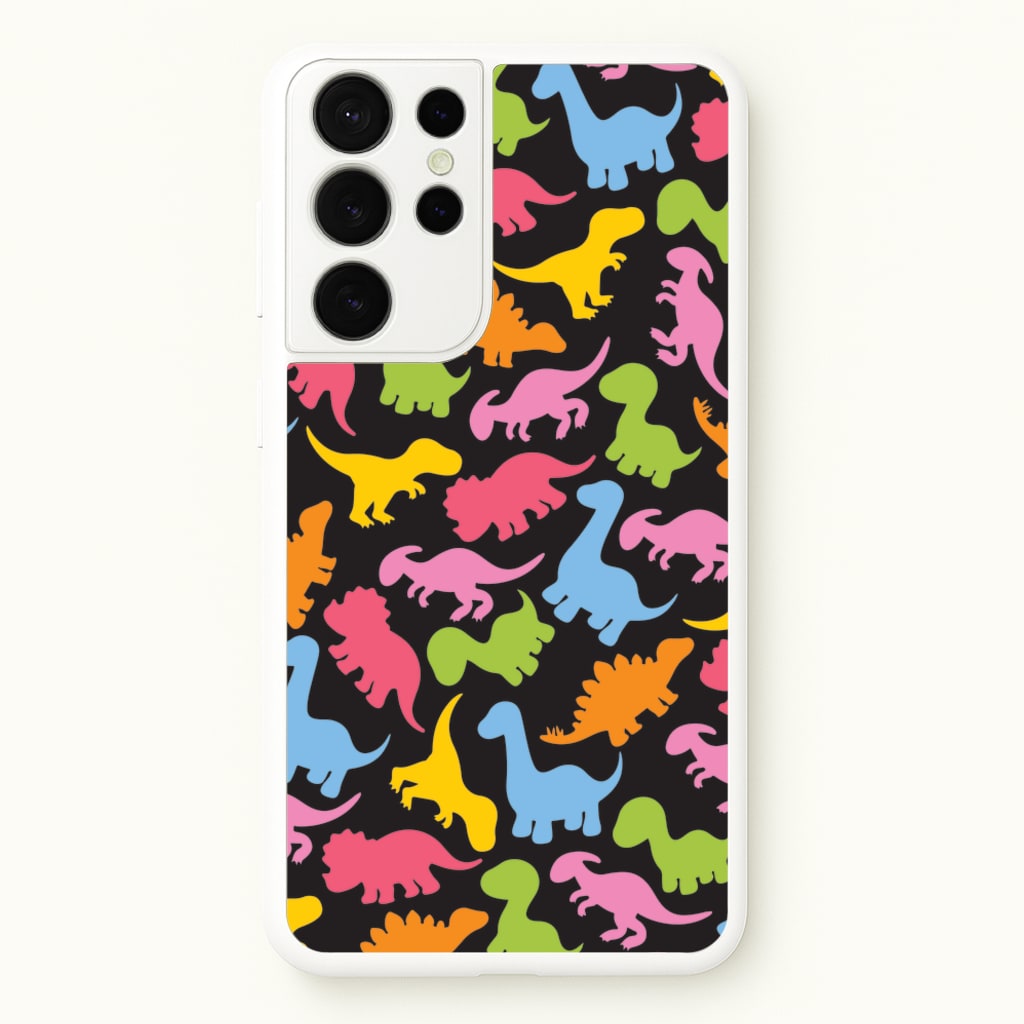 Dinosaurs Collage - Dinosaurs - Dinosaurs Phone Case for Galaxy S21 Ultra