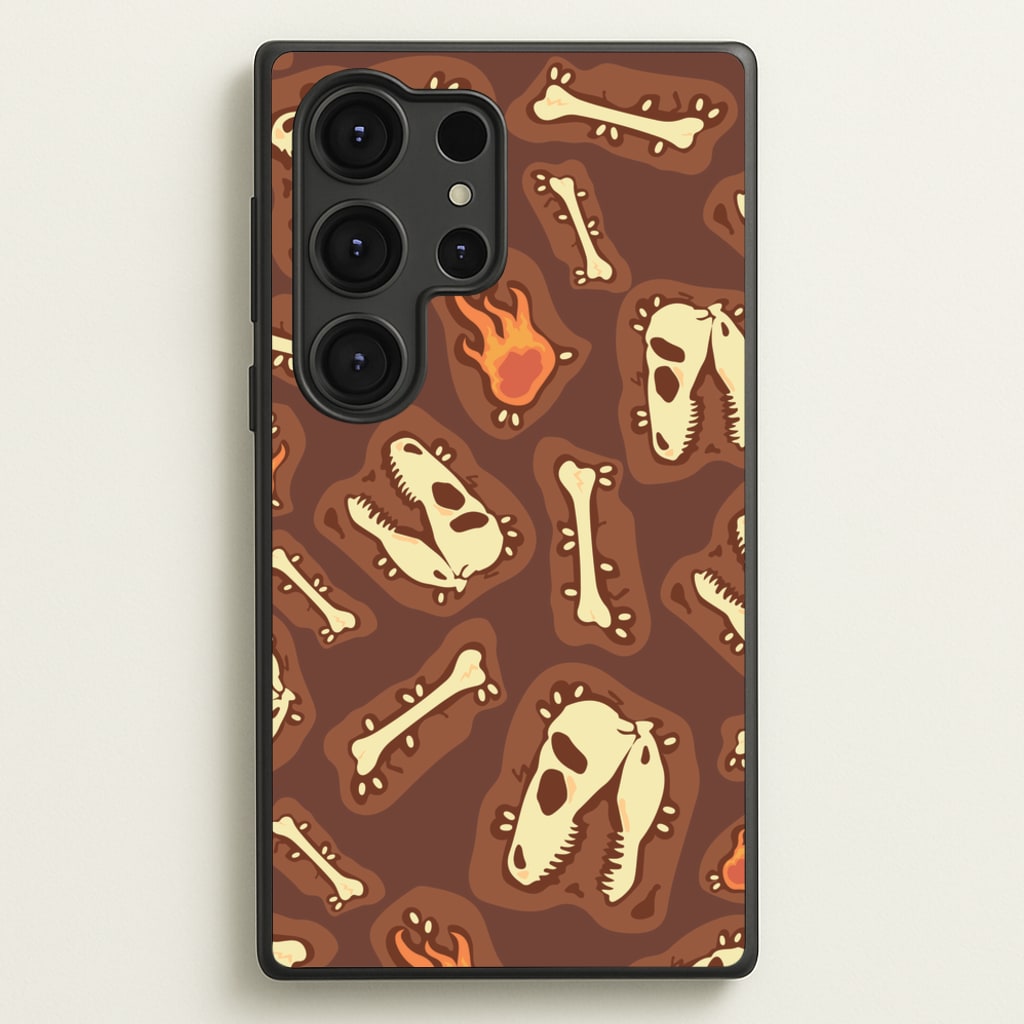 Bones And Skulls - Dinosaurs - Dinosaurs Phone Case for Galaxy S25 Ultra