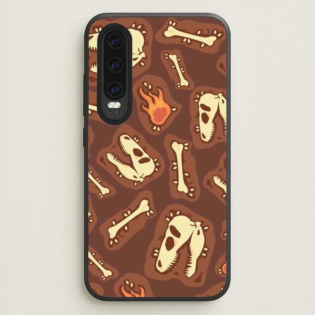 Bones And Skulls - Dinosaurs - Dinosaurs Phone Case for Huawei P30