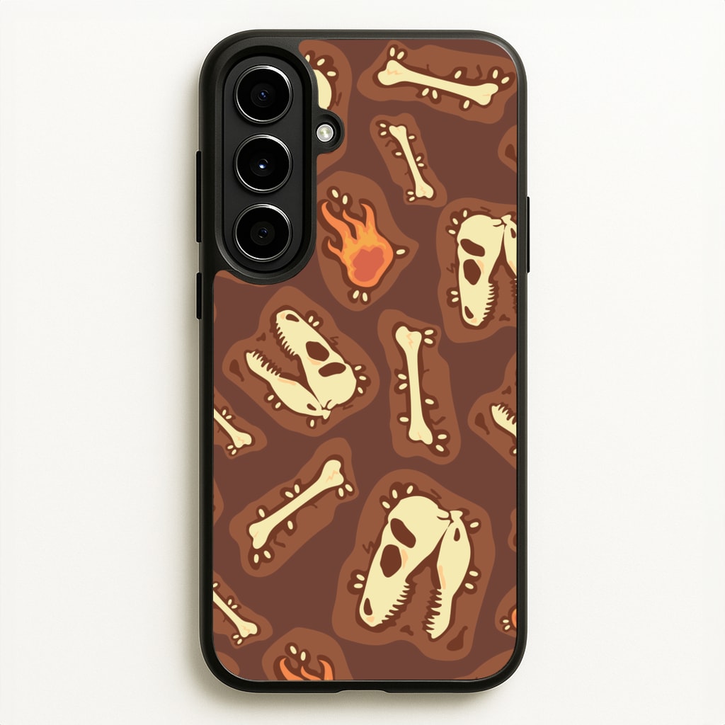 Bones And Skulls - Dinosaurs - Dinosaurs Phone Case for Galaxy A56