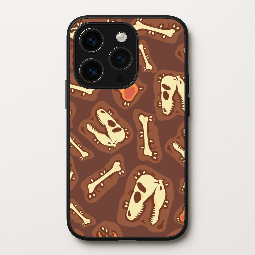 Bones And Skulls - Dinosaurs - Dinosaurs Phone Case for iPhone 15 Pro Max