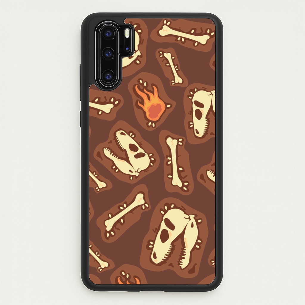 Bones And Skulls - Dinosaurs - Dinosaurs Phone Case for Huawei P30 Pro