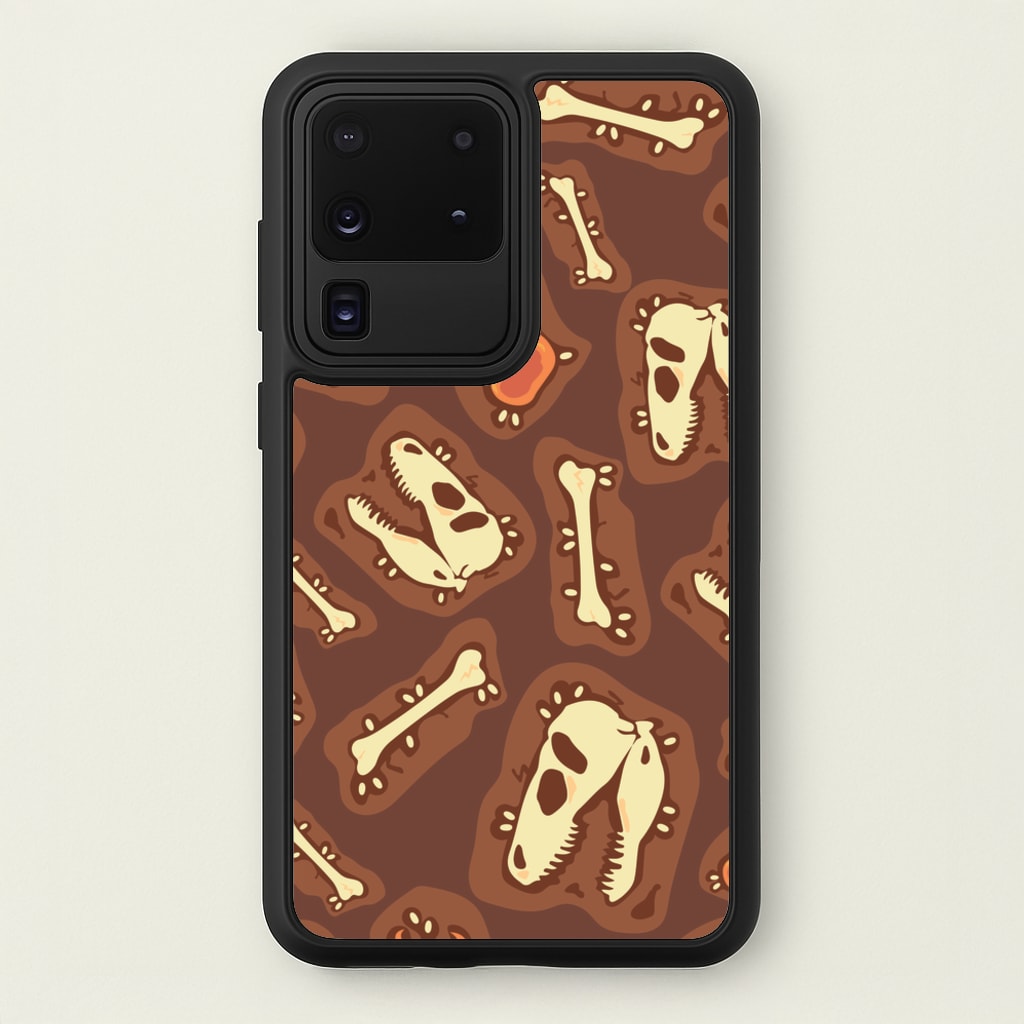 Bones And Skulls - Dinosaurs - Dinosaurs Phone Case for Galaxy S20 Ultra