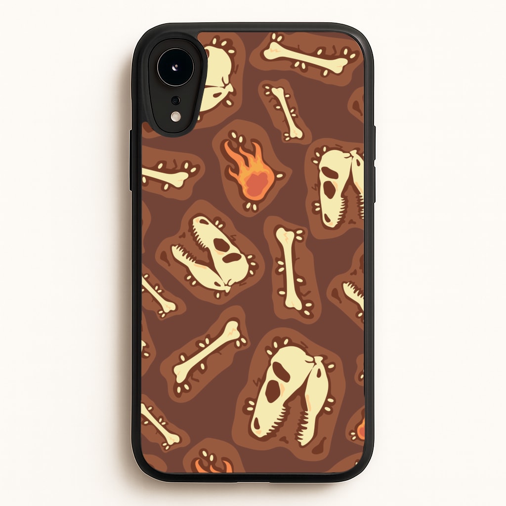 Bones And Skulls - Dinosaurs - Dinosaurs Phone Case for iPhone XR