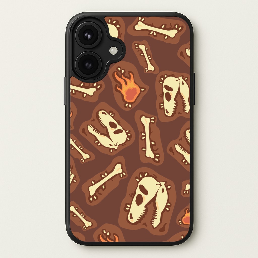 Bones And Skulls - Dinosaurs Phone Case for iPhone 17