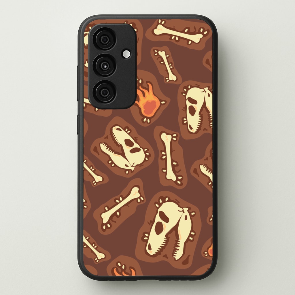 Bones And Skulls - Dinosaurs - Dinosaurs Phone Case for Galaxy A55