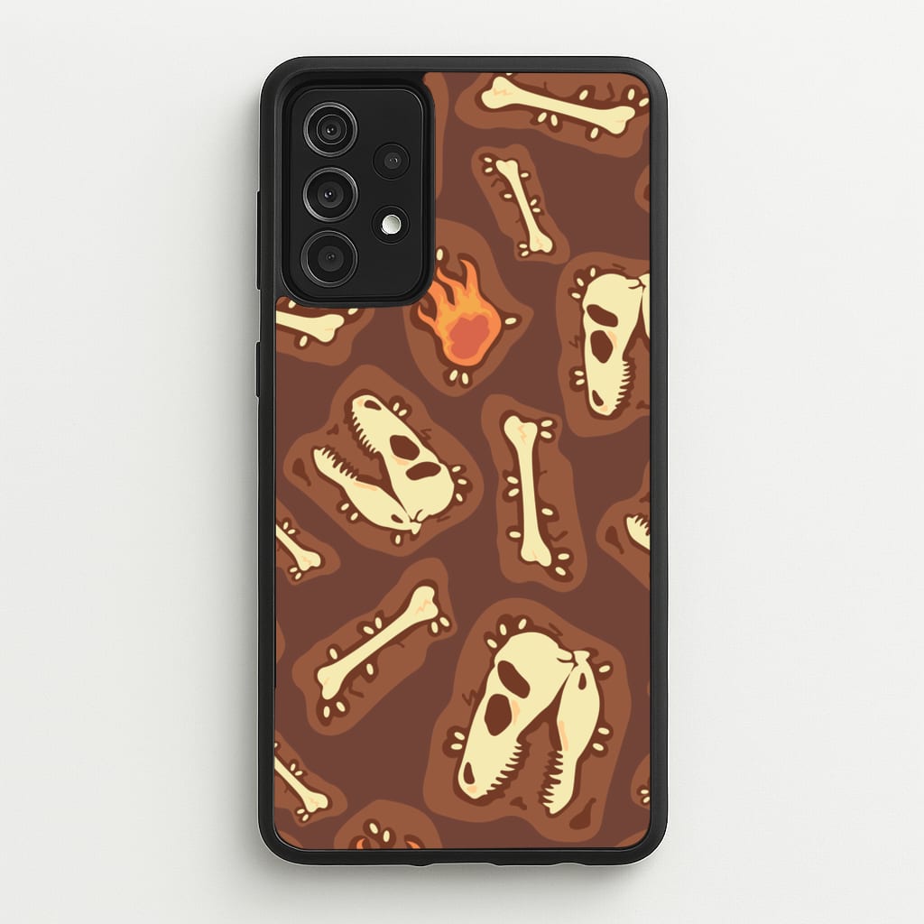 Bones And Skulls - Dinosaurs - Dinosaurs Phone Case for Galaxy A52 / A52s