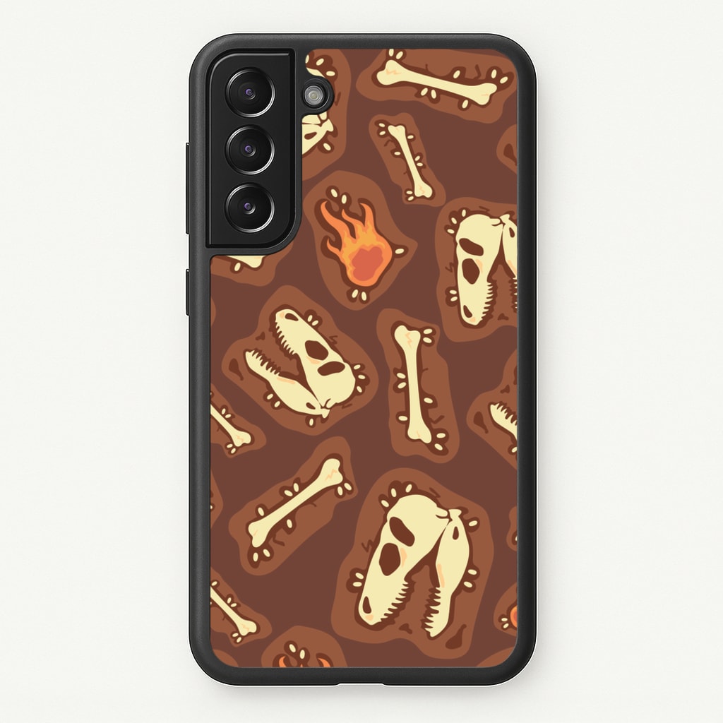 Bones And Skulls - Dinosaurs - Dinosaurs Phone Case for Galaxy S21 Plus