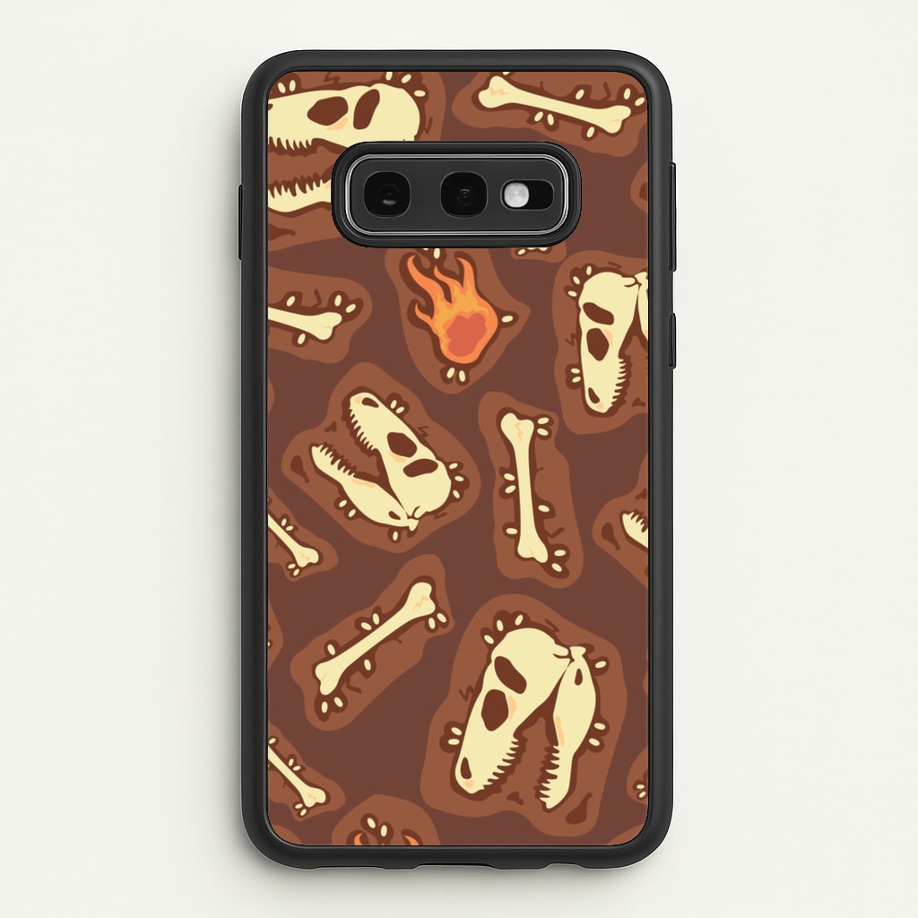 Bones And Skulls - Dinosaurs - Dinosaurs Phone Case for Galaxy S10e