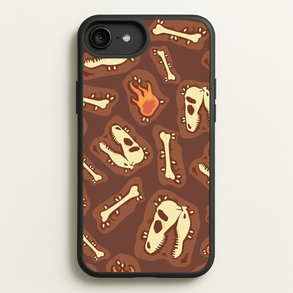 Bones And Skulls - Dinosaurs - Dinosaurs Phone Case for iPhone 6 Plus / 7 Plus / 8 Plus