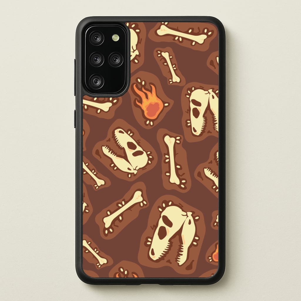 Bones And Skulls - Dinosaurs - Dinosaurs Phone Case for Galaxy S20 Plus