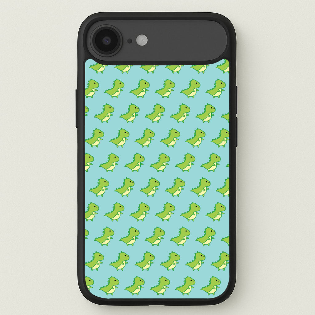 Green Dinosaurs Pattern - Dinosaurs Phone Case for iPhone 17 Air