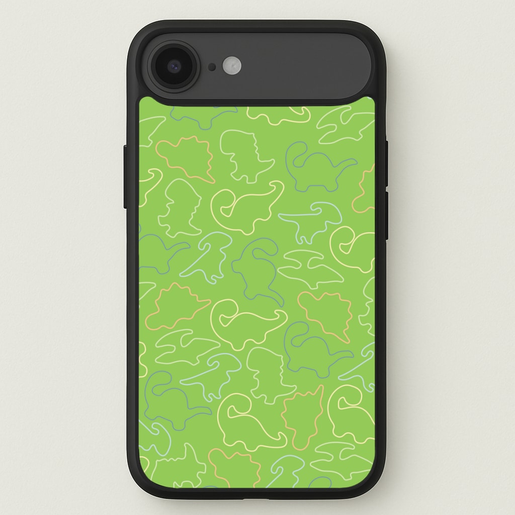 Outline Pattern - Dinosaurs Phone Case for iPhone 17 Air