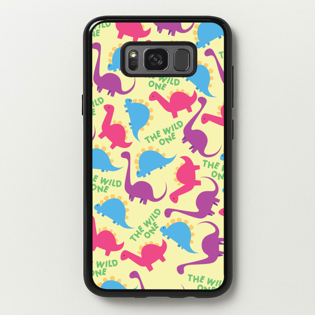 The Wild One - Dinosaurs - Dinosaurs Phone Case for Galaxy S8