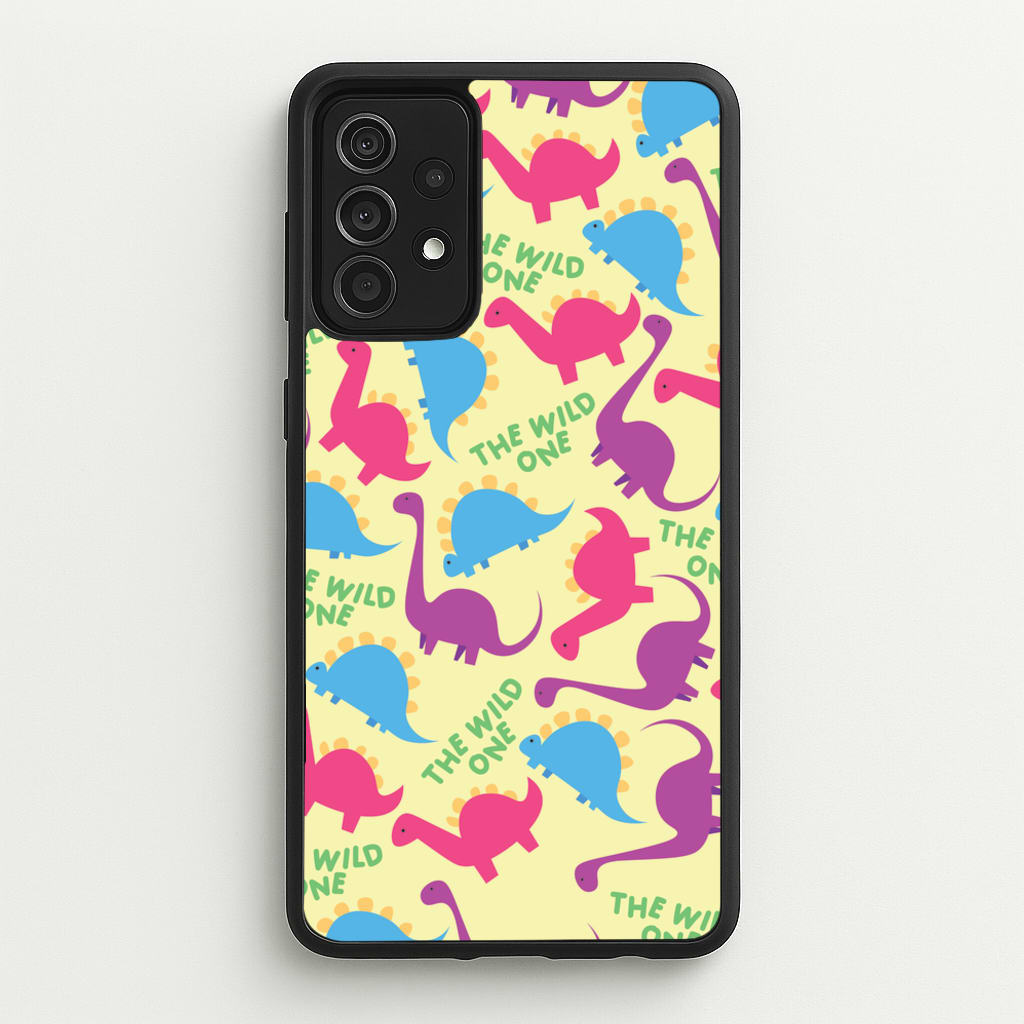 The Wild One - Dinosaurs - Dinosaurs Phone Case for Galaxy A52 / A52s