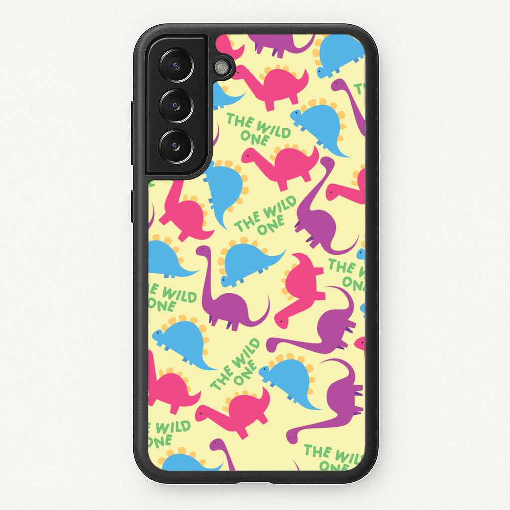 The Wild One - Dinosaurs - Dinosaurs Phone Case for Galaxy S21