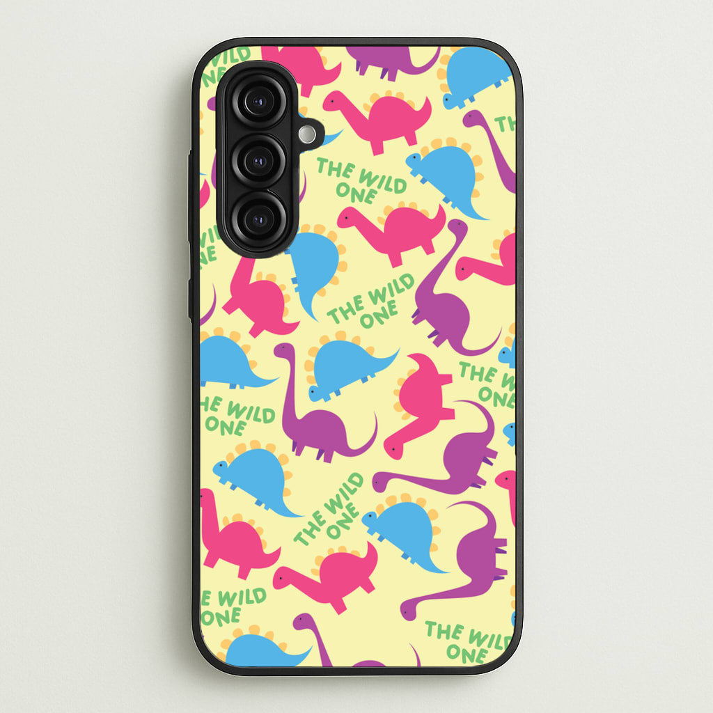 The Wild One - Dinosaurs - Dinosaurs Phone Case for Galaxy A16