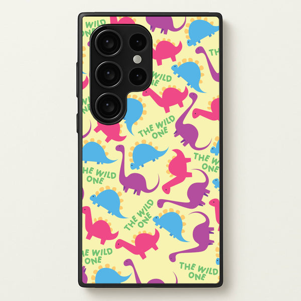 The Wild One - Dinosaurs - Dinosaurs Phone Case for Galaxy S24 Ultra