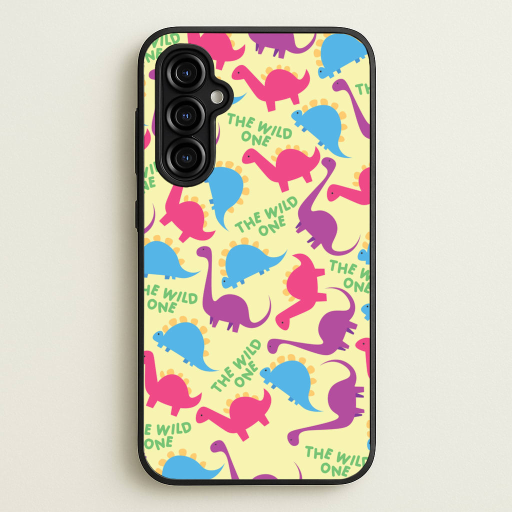 The Wild One - Dinosaurs - Dinosaurs Phone Case for Galaxy A54
