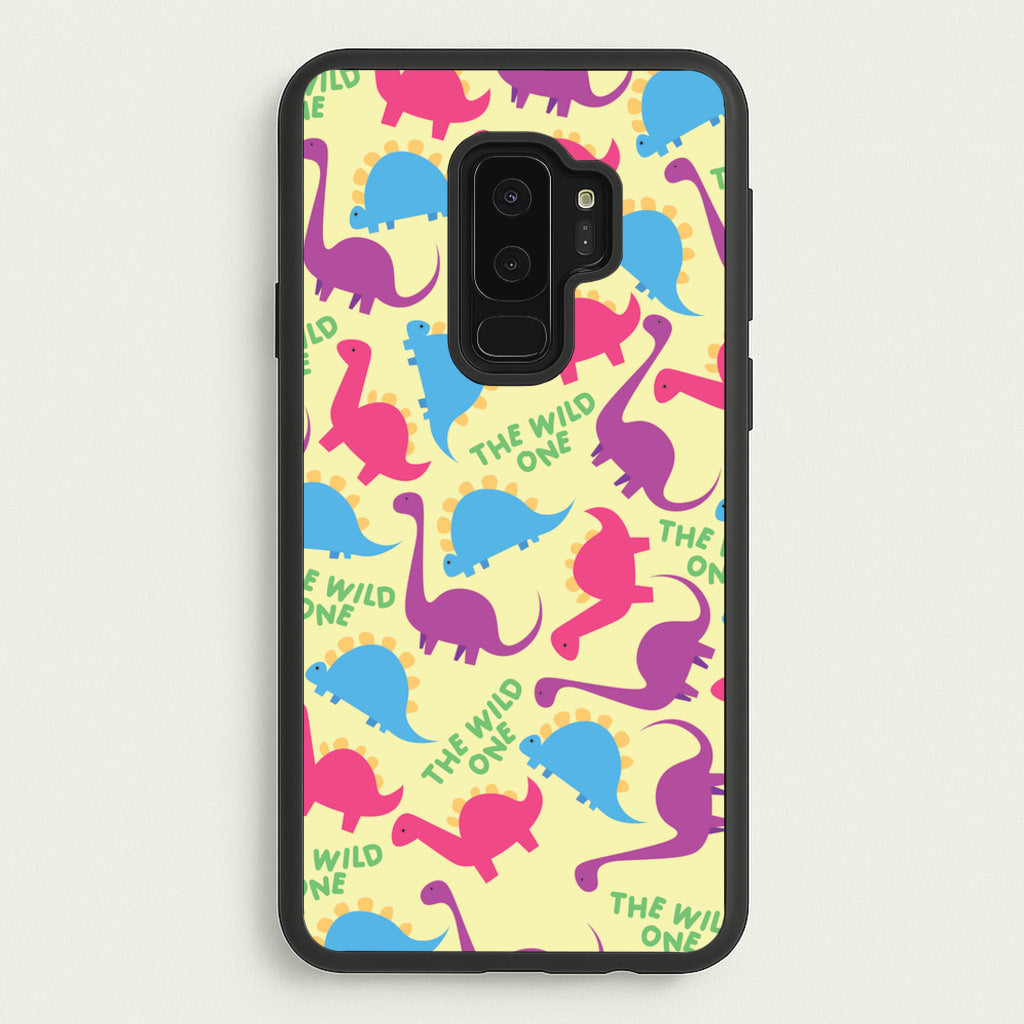 The Wild One - Dinosaurs - Dinosaurs Phone Case for Galaxy S9 Plus