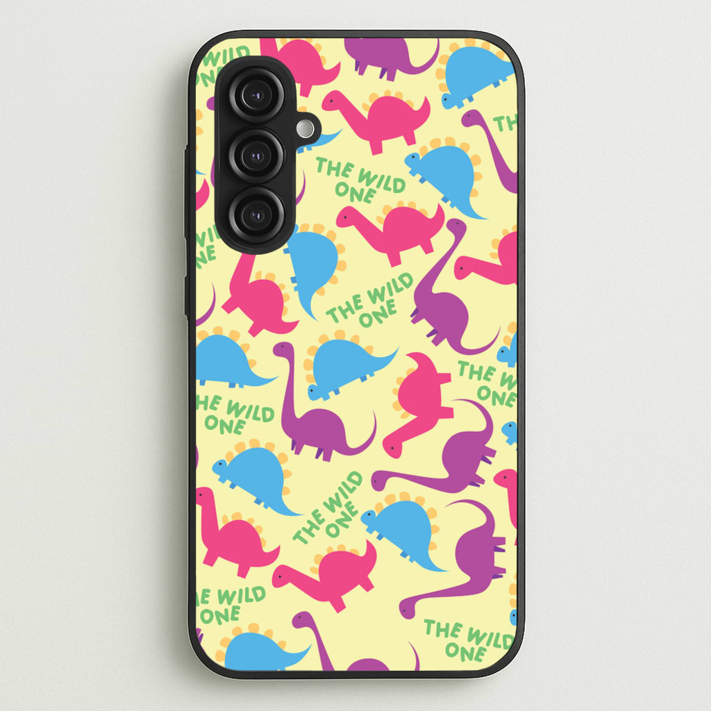 The Wild One - Dinosaurs - Dinosaurs Phone Case for Galaxy S23FE